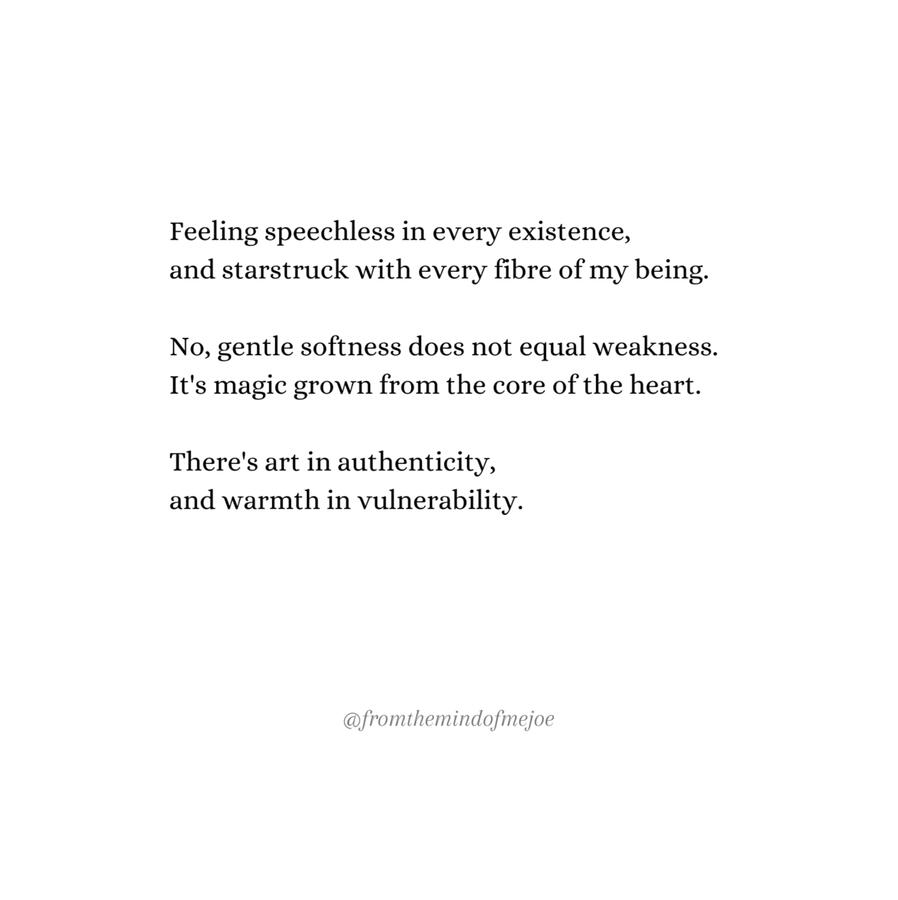Authentic and vulnerable Authentic and vulnerable